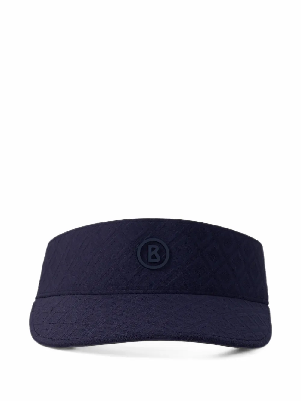 BOGNER Visor Stacy jacquard performance hat Blauw