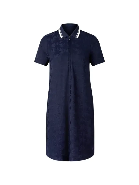 BOGNER Pina jacquard-effect zip-up mini dress