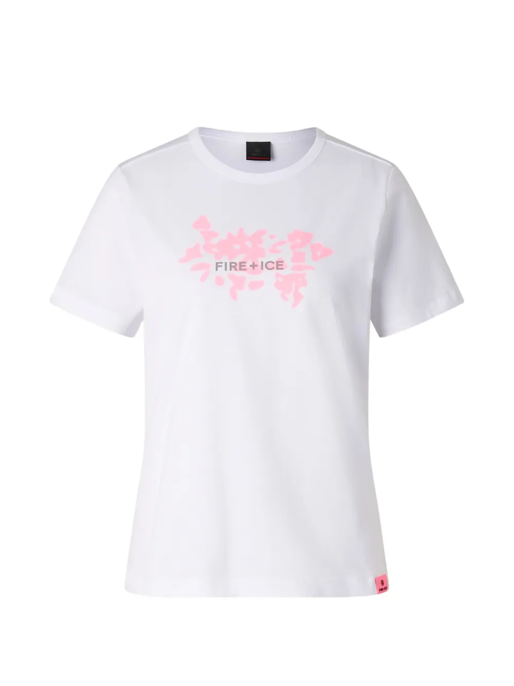 BOGNER FIRE+ICE Cludy logo-print T-shirt Wit