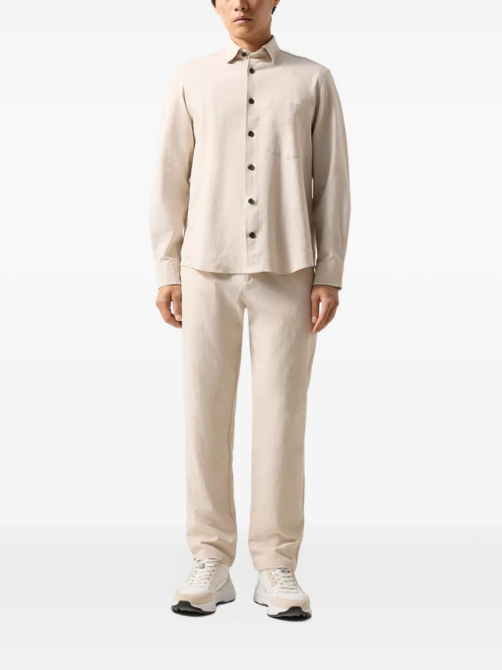 BOGNER Heiko button-down shirt Beige