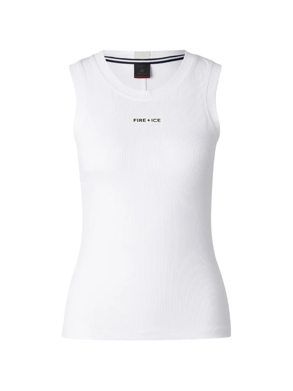 BOGNER FIRE+ICE Manya geripptes Tanktop - Weiß