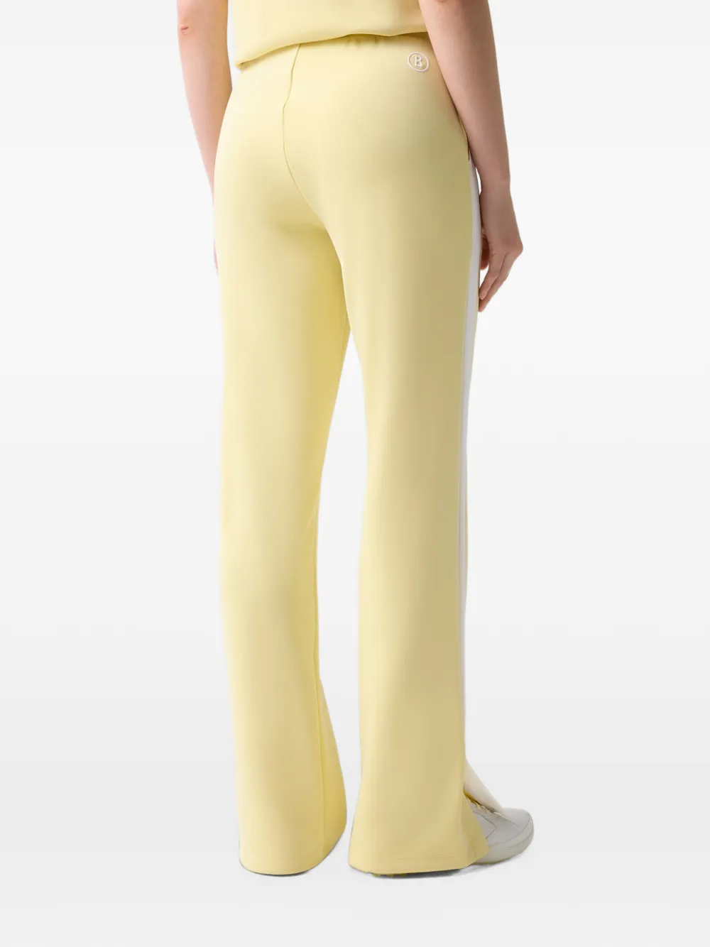 BOGNER Blanca side-stripe track pants Geel