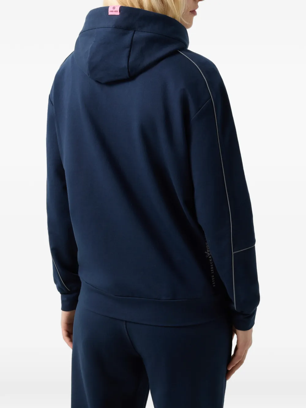 BOGNER FIRE+ICE Enia reflective-piping jacket Blauw