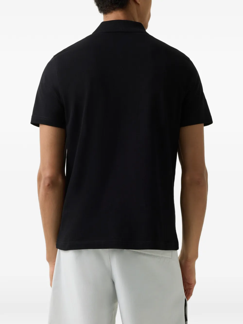 BOGNER FIRE+ICE Ramon piqué-weave polo shirt Zwart