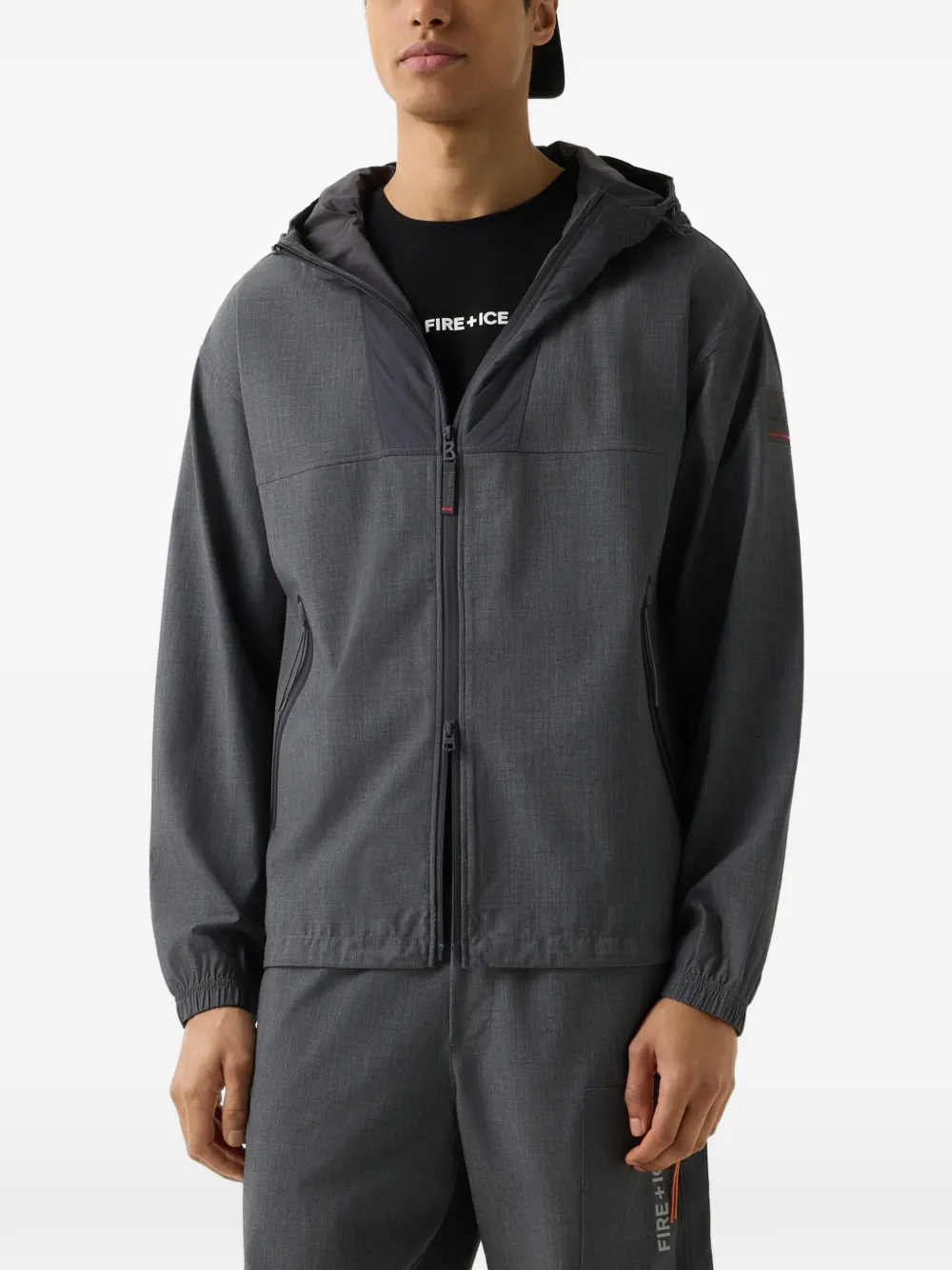 BOGNER FIRE+ICE Aris hooded jacket Grijs