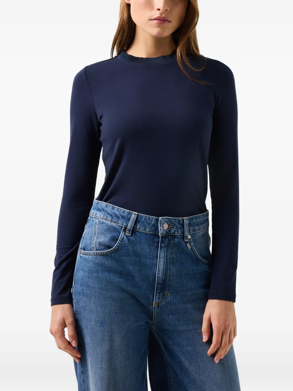 BOGNER Alexi long-sleeve T-shirt Blauw