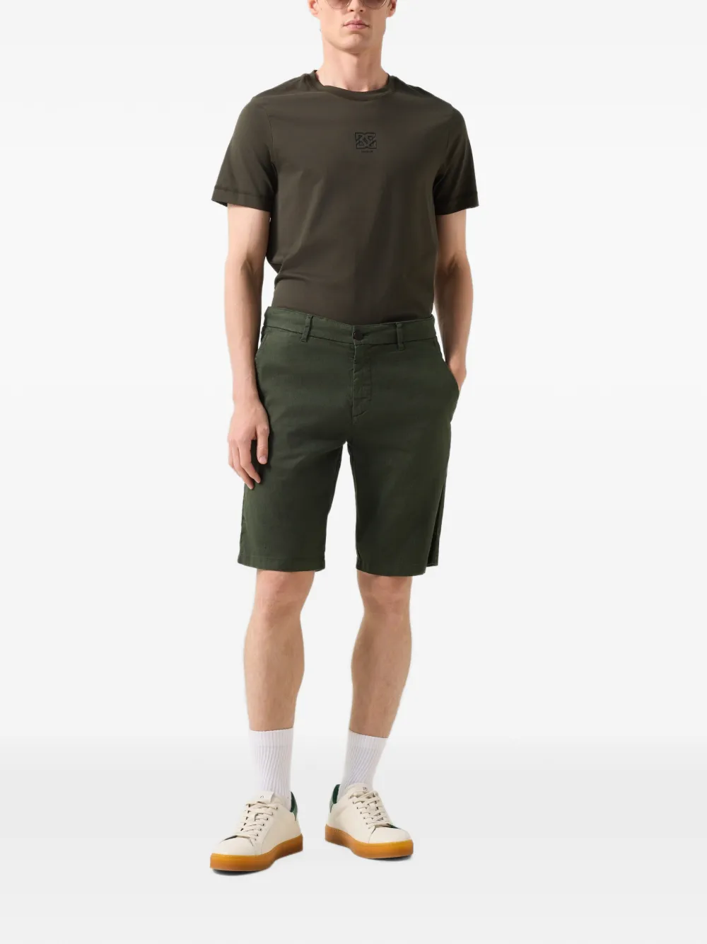 BOGNER Cole chino shorts Groen