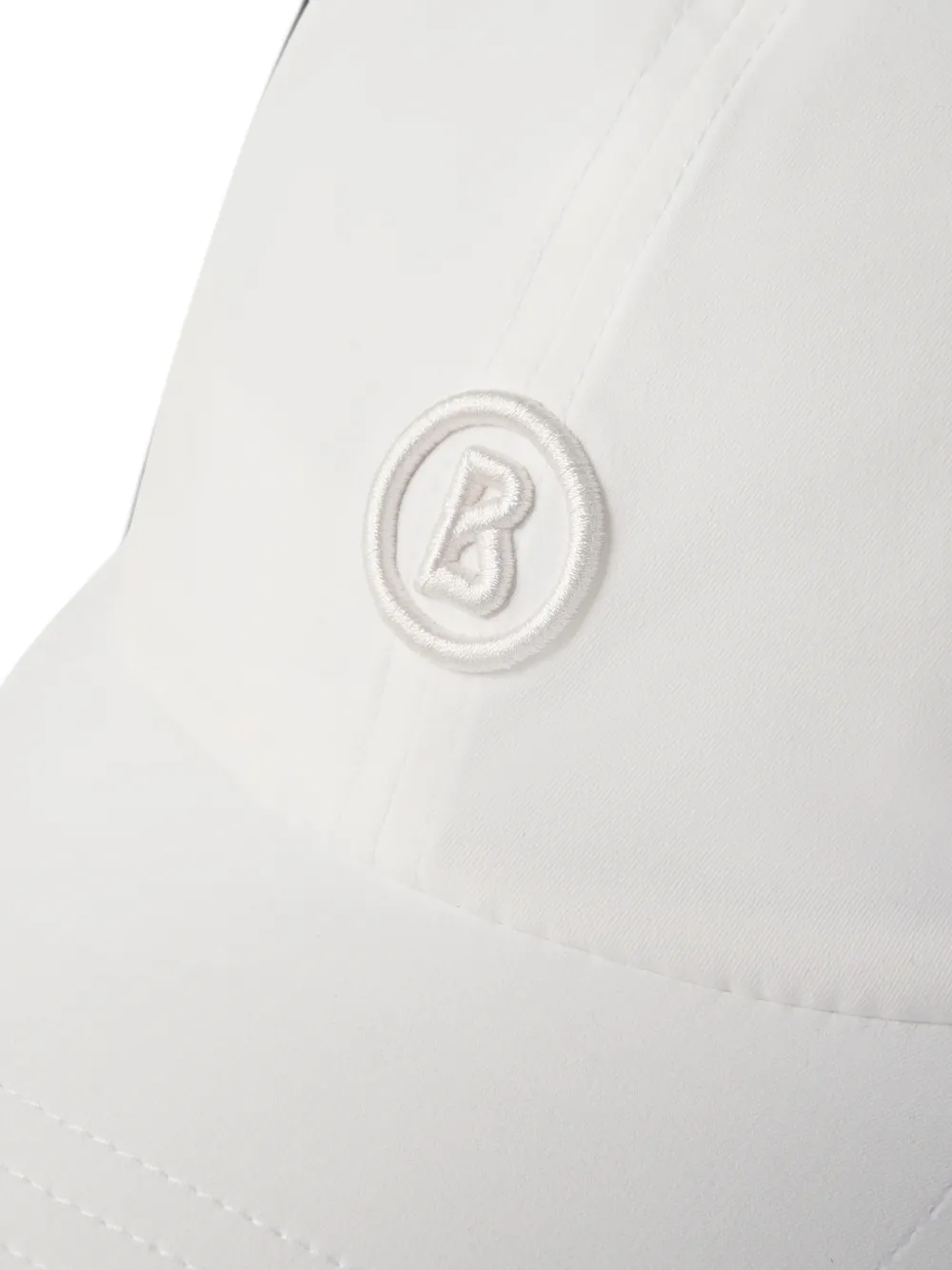 BOGNER Cap Ray logo-embroidered six-panel hat Wit