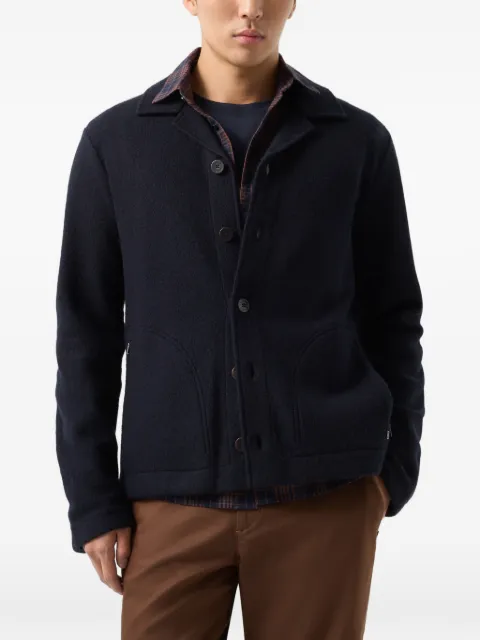 BOGNER Blanco wool overshirt
