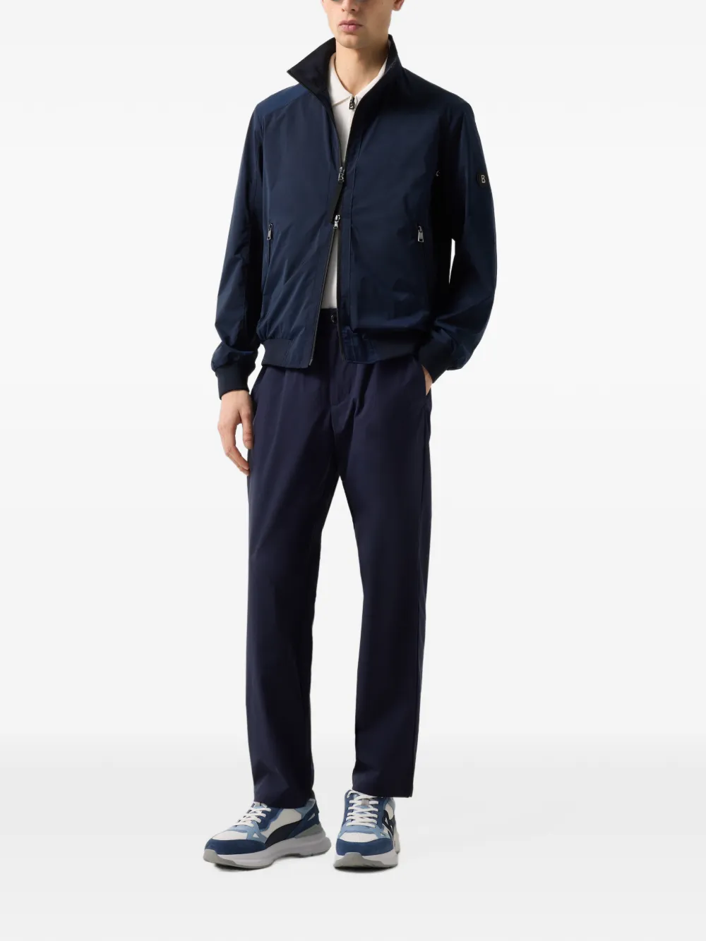 BOGNER Marcus stretch trousers Blauw