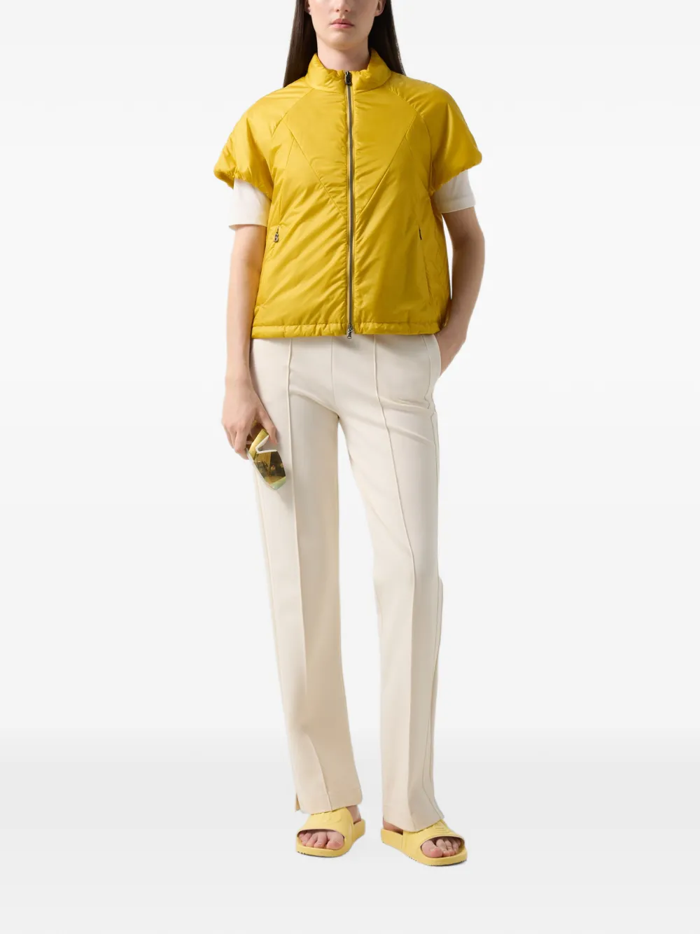 BOGNER Britany short-sleeve jacket Geel