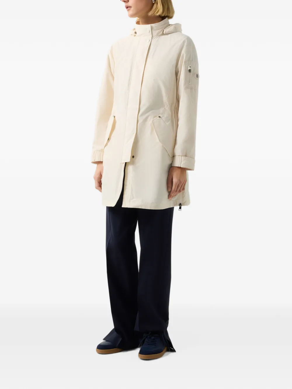 BOGNER Zofia hooded parka Beige