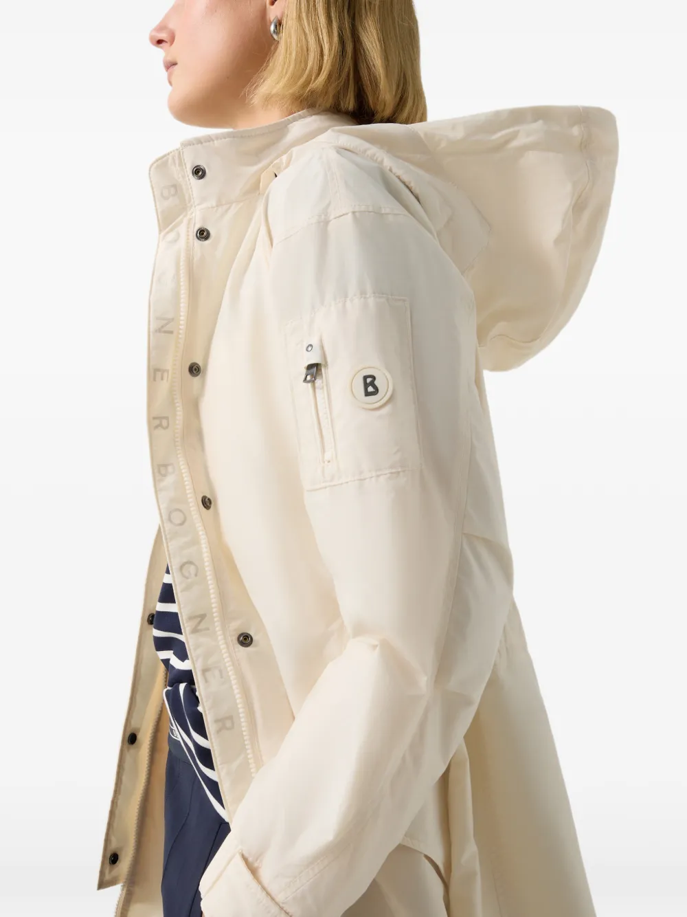 BOGNER Zofia hooded parka Beige