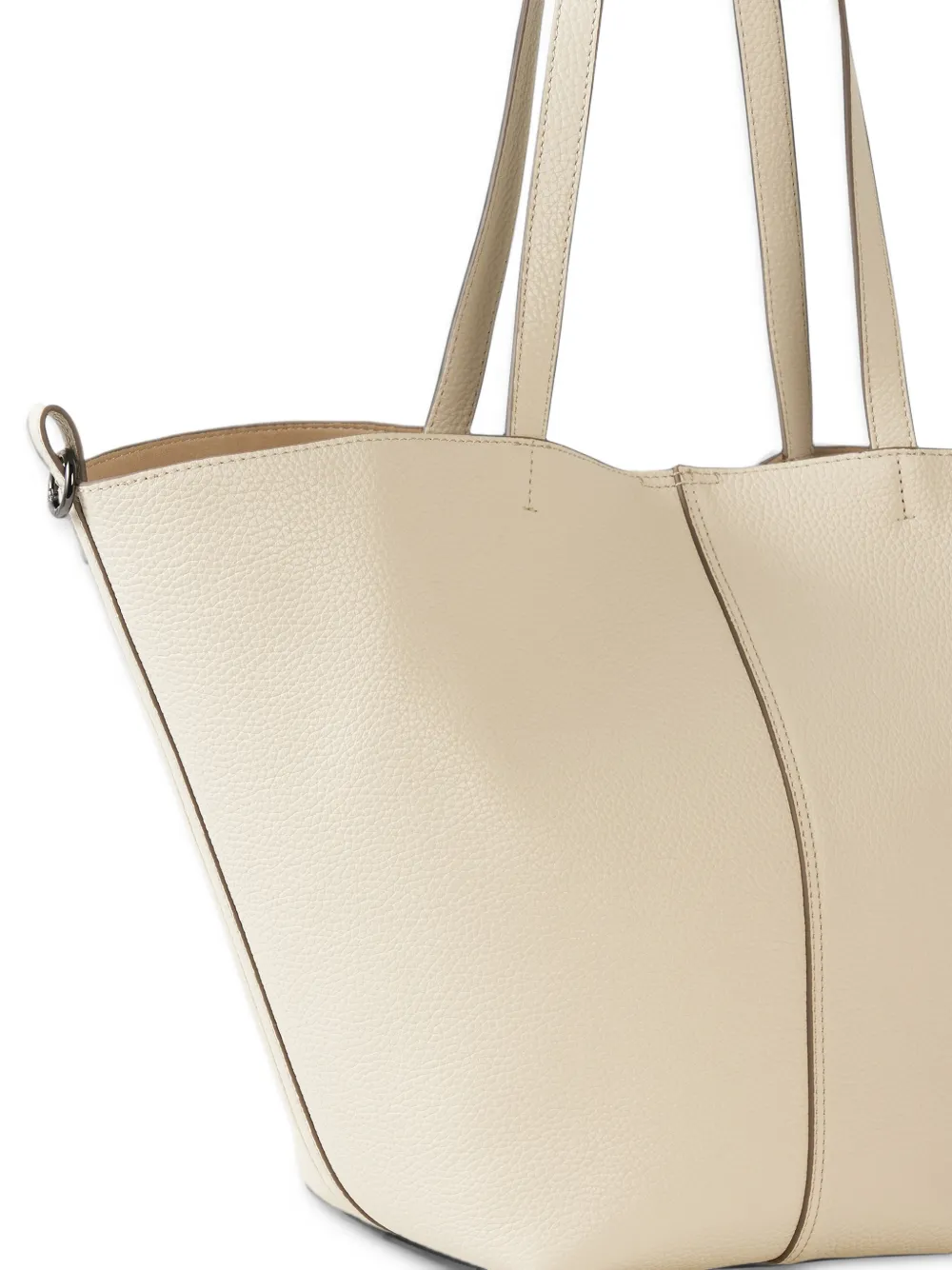 BOGNER Neuwies Keiko grained-leather tote bag Beige