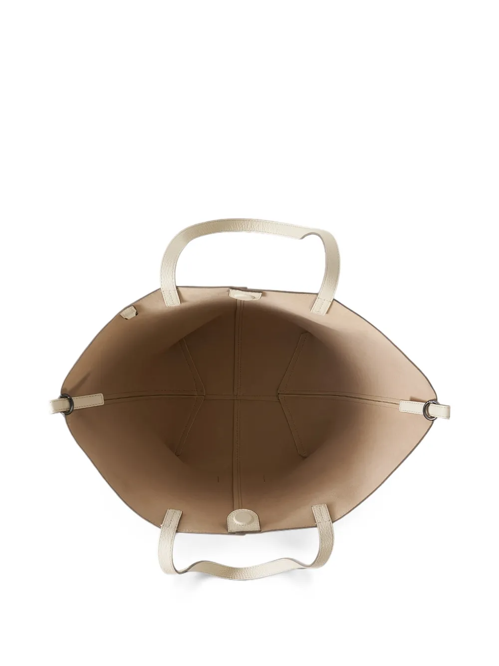 BOGNER Neuwies Keiko grained-leather tote bag Beige