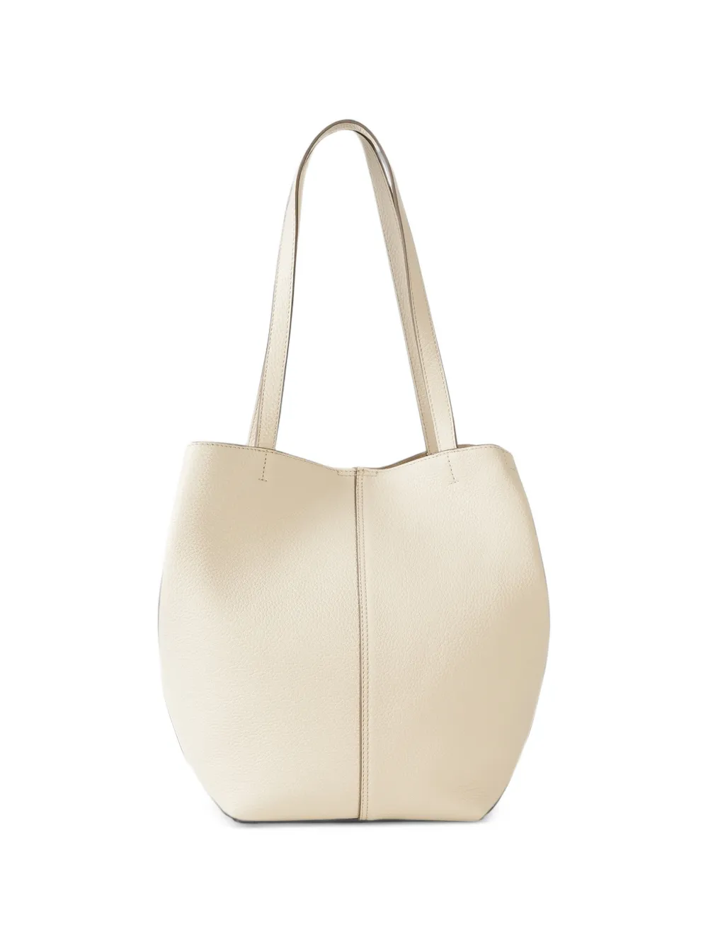 BOGNER Neuwies Keiko grained-leather tote bag Beige