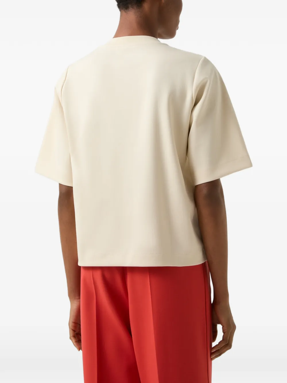 BOGNER Dorothy bead-embellished T-shirt Beige