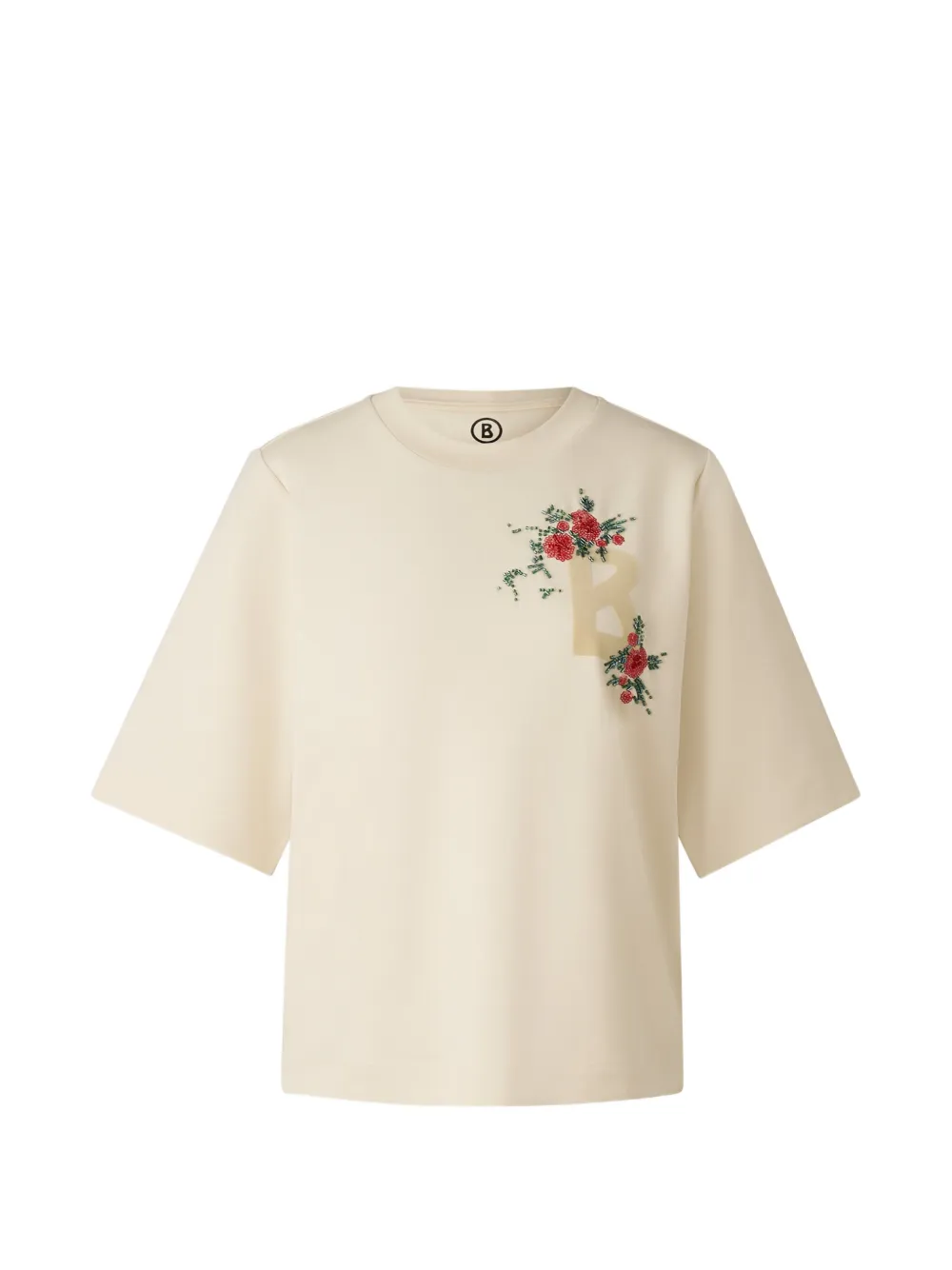 BOGNER Dorothy bead-embellished T-shirt Beige