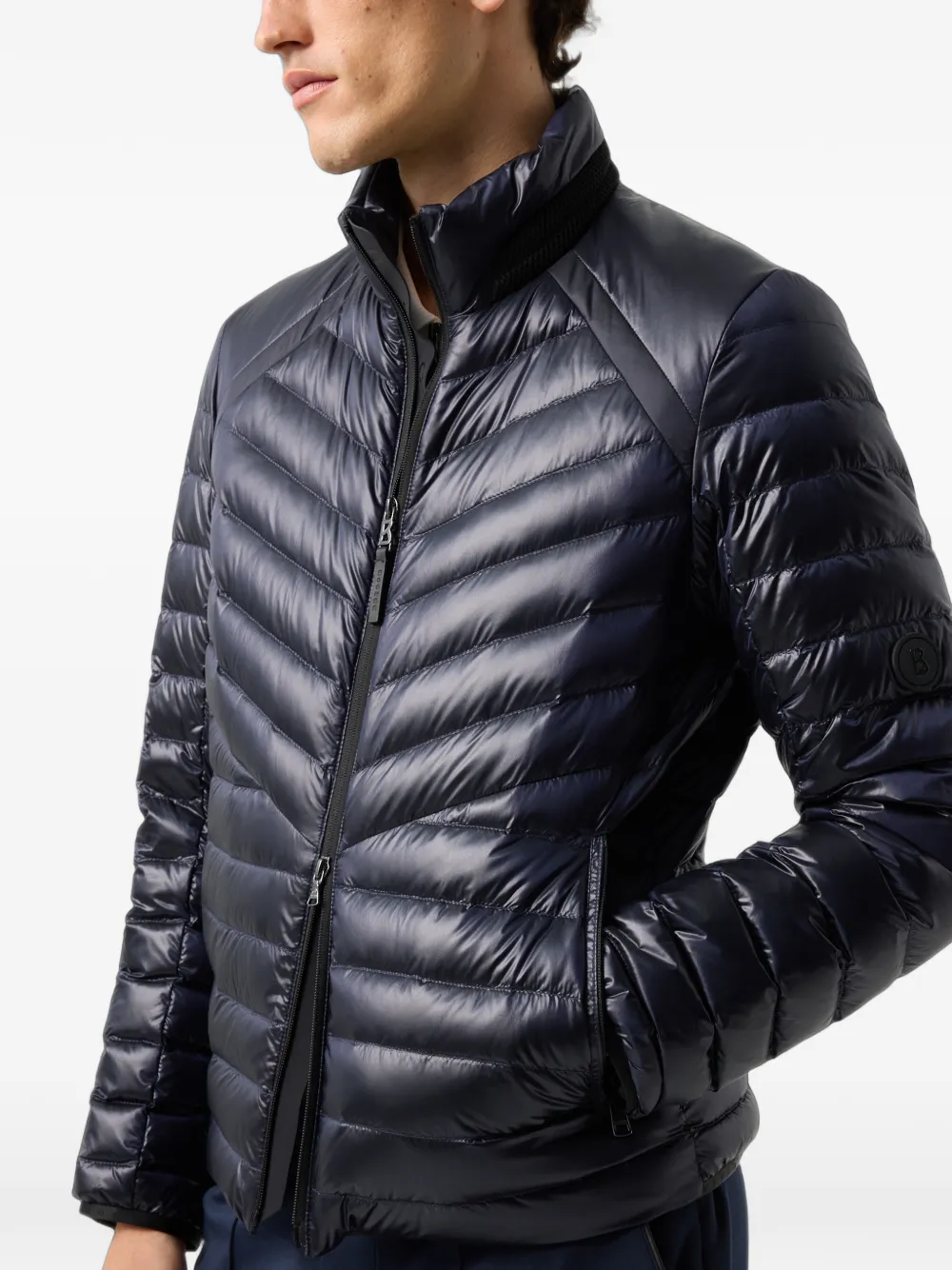 BOGNER Liman quilted jacket Blauw
