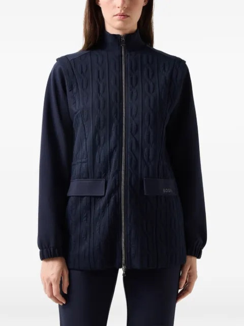 BOGNER Katalina cable-knit jacket