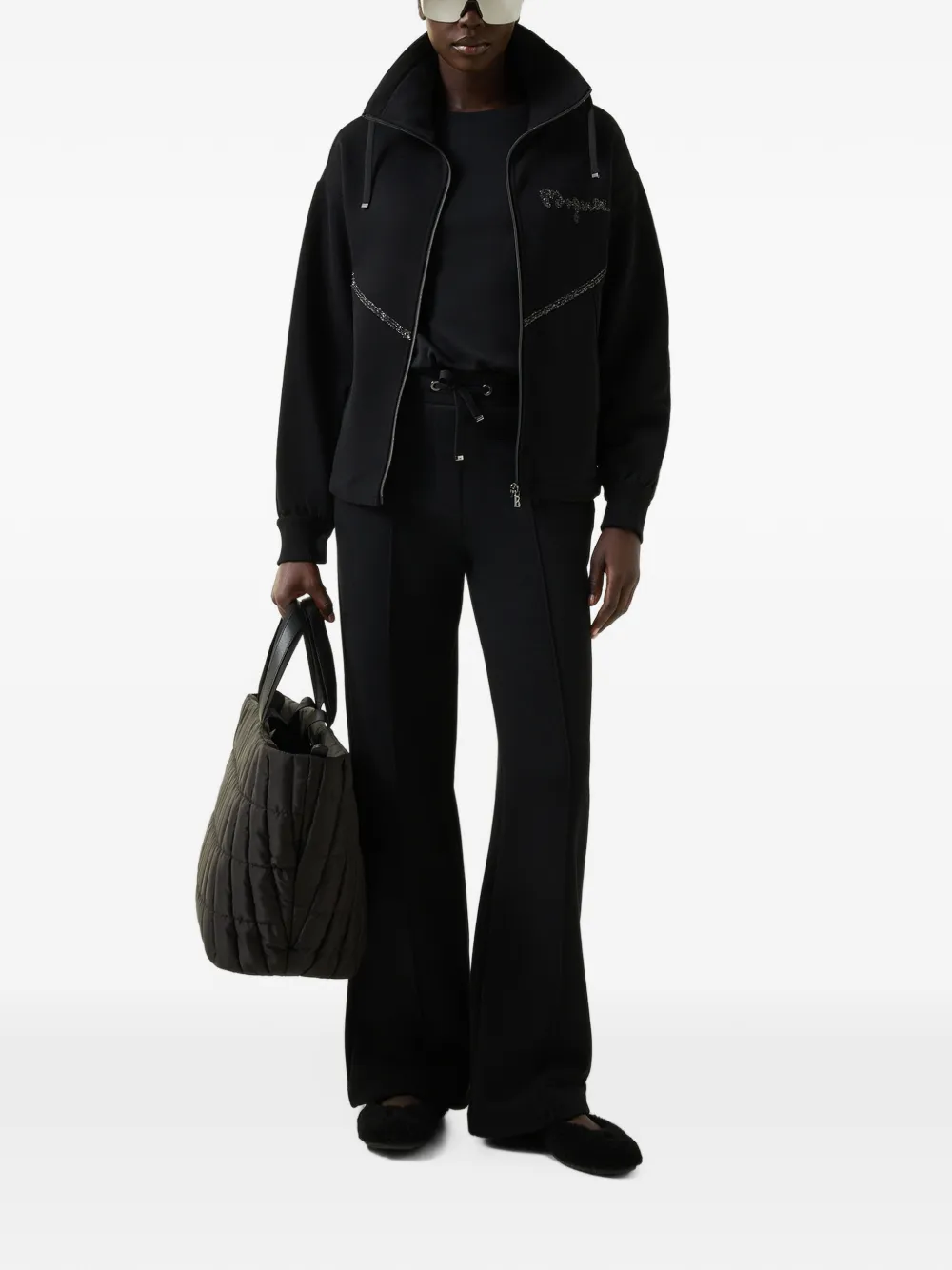 BOGNER Toto pintuck-detail track pants Zwart