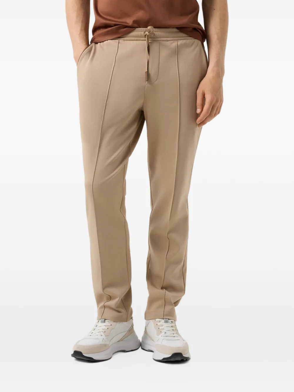 BOGNER Shawn drawstring-waist track pants Beige
