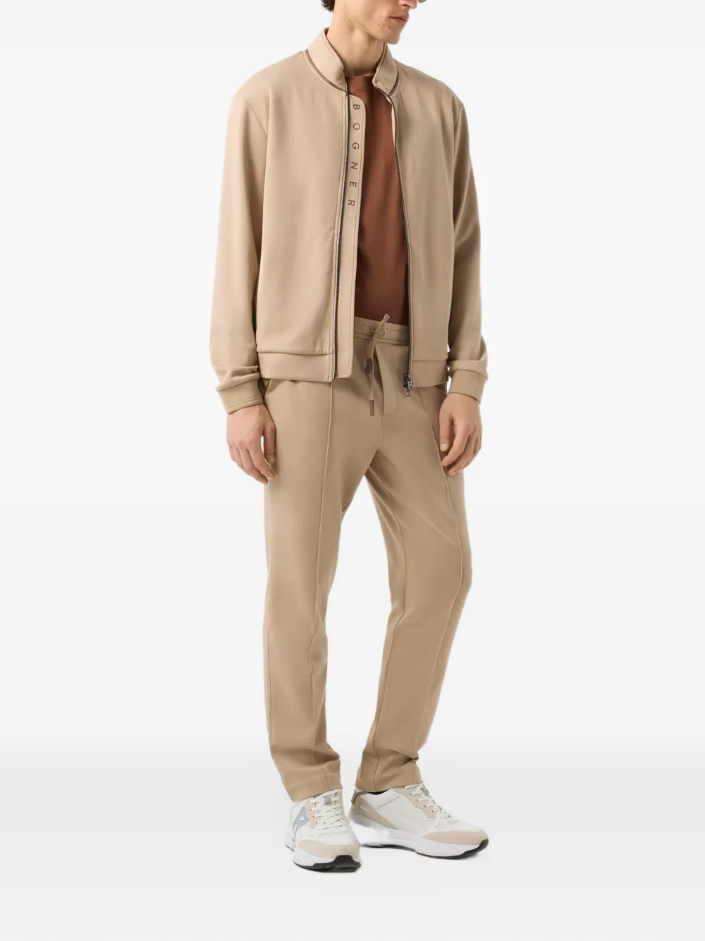 BOGNER Shawn drawstring-waist track pants Beige