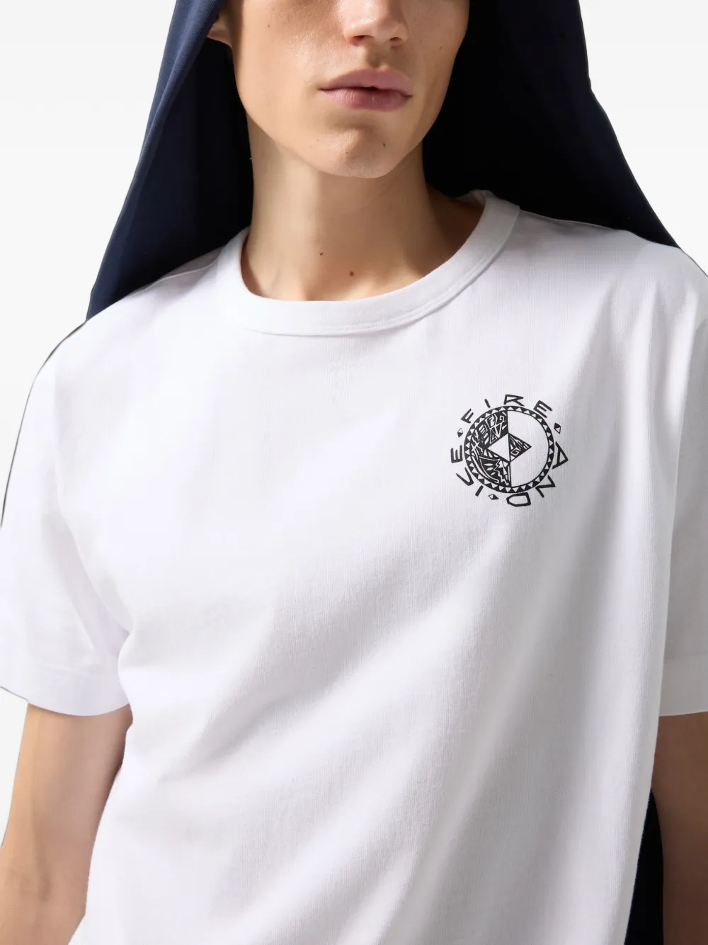 BOGNER FIRE+ICE graphic-print T-shirt Wit
