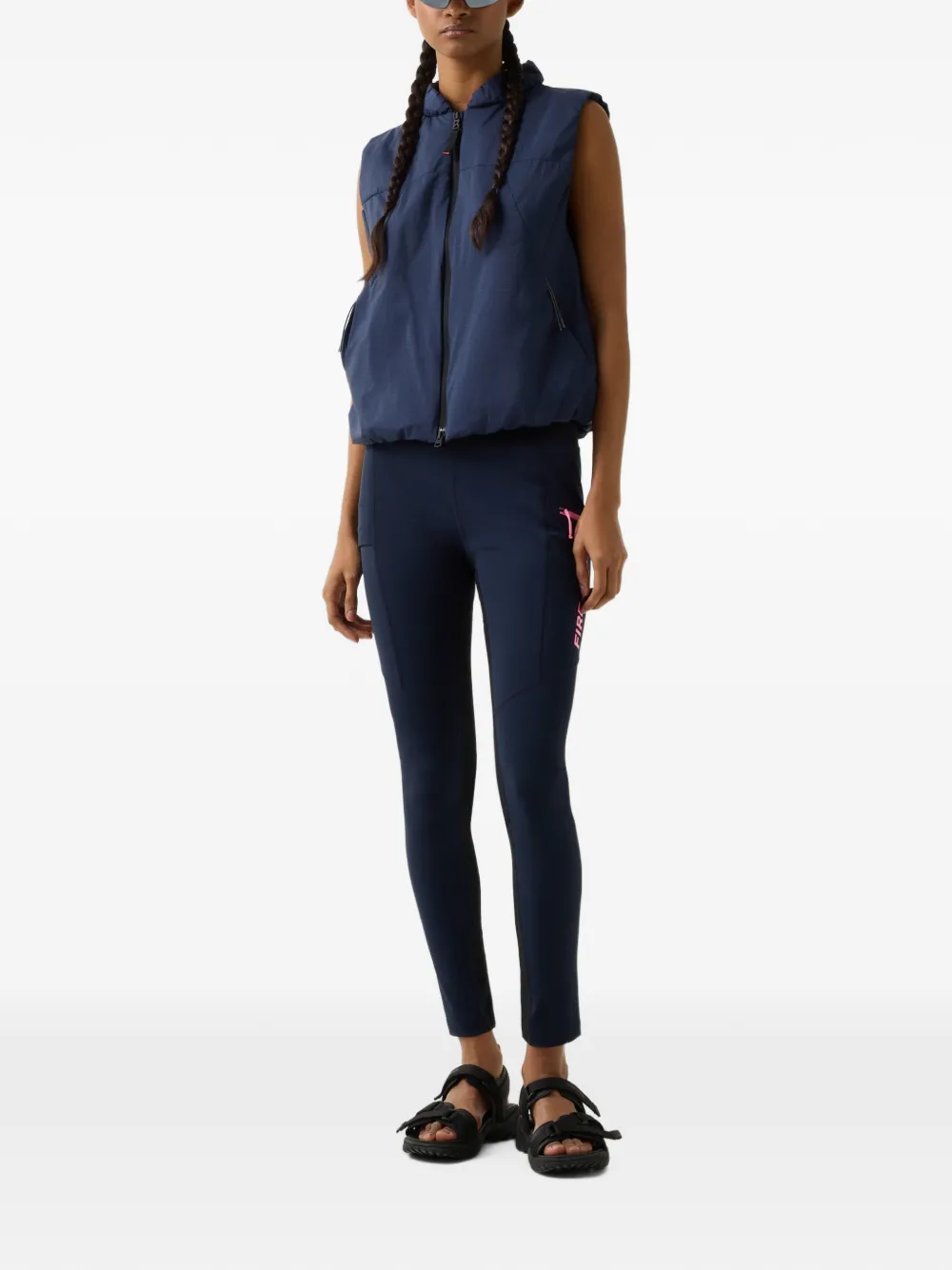 BOGNER FIRE+ICE Kaila hooded gilet Blauw