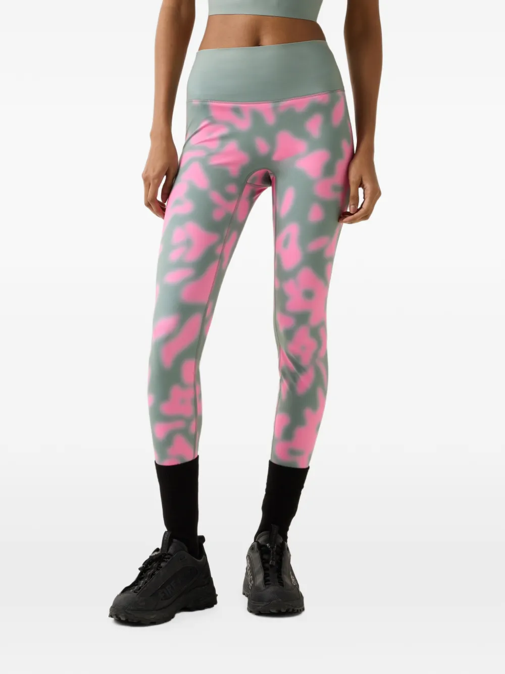 BOGNER FIRE+ICE Cherien abstract-print leggings Groen