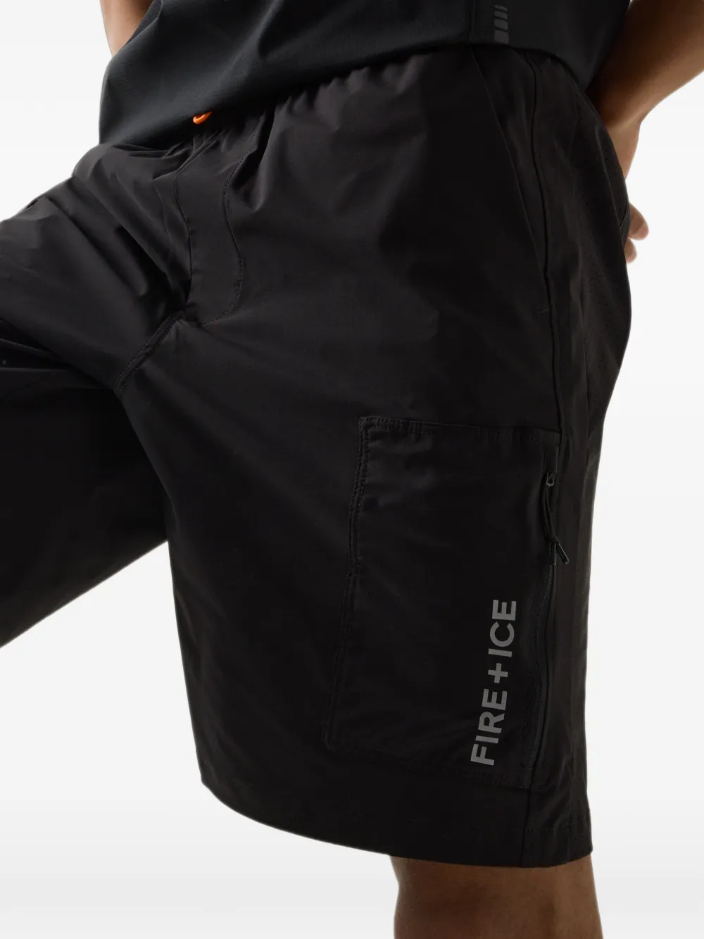 BOGNER FIRE+ICE Pavel zip-pocket shorts Zwart