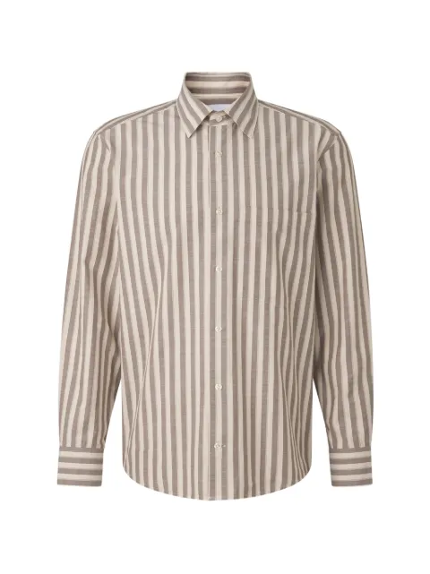 BOGNER Heiko striped cotton shirt