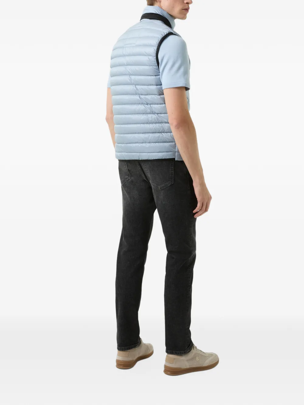 BOGNER Lasse quilted gilet Blauw