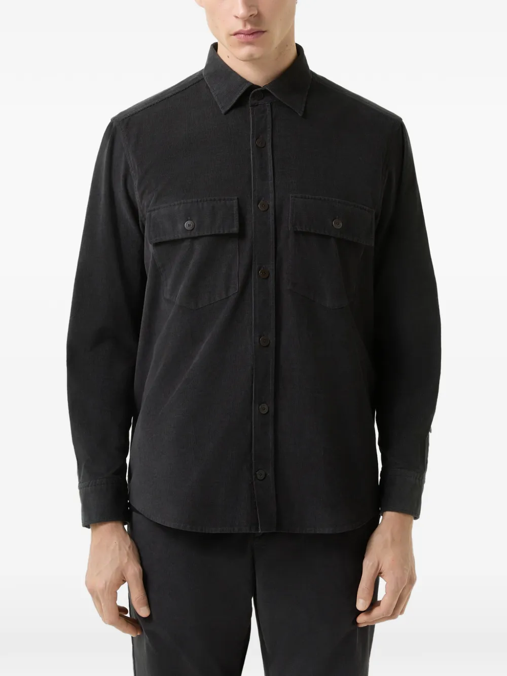 BOGNER Heiko corduroy shirt Zwart