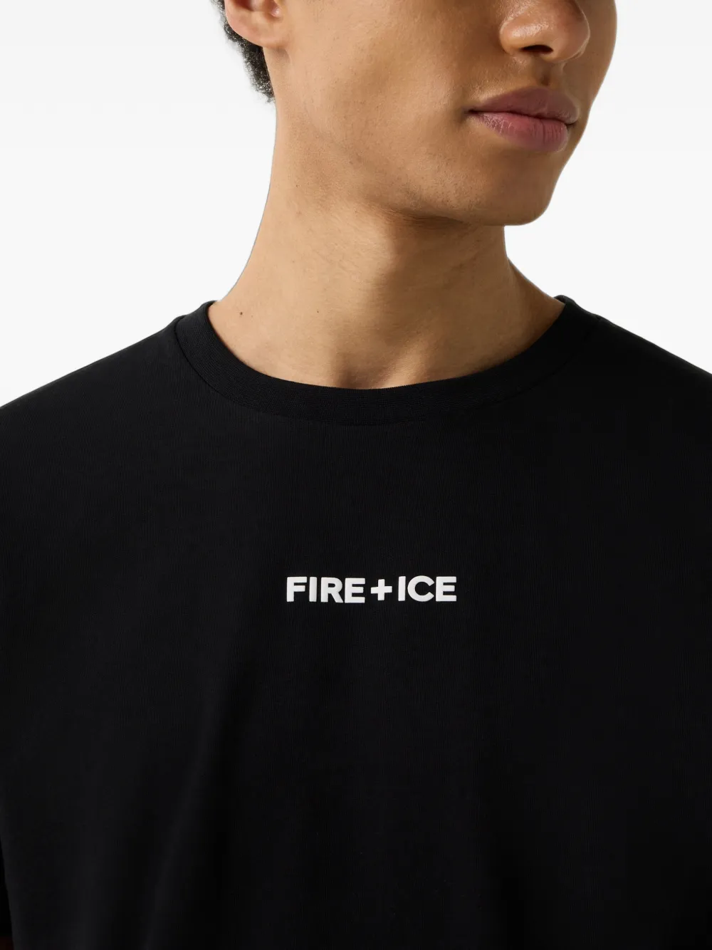 BOGNER FIRE+ICE Mick logo-print T-shirt Zwart