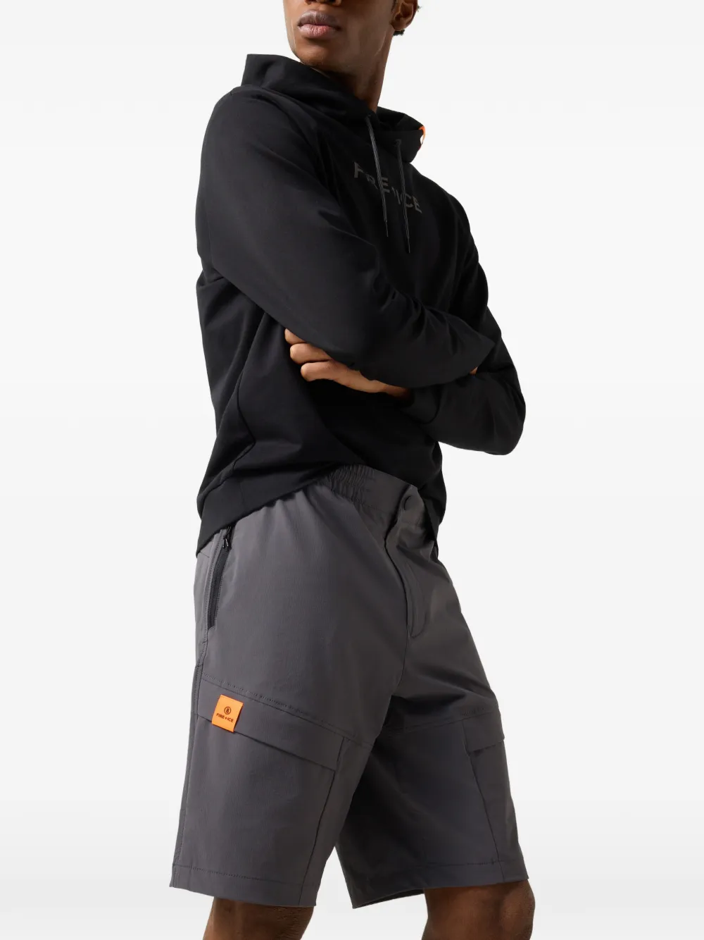 BOGNER FIRE+ICE Caleb ripstop shorts Grijs