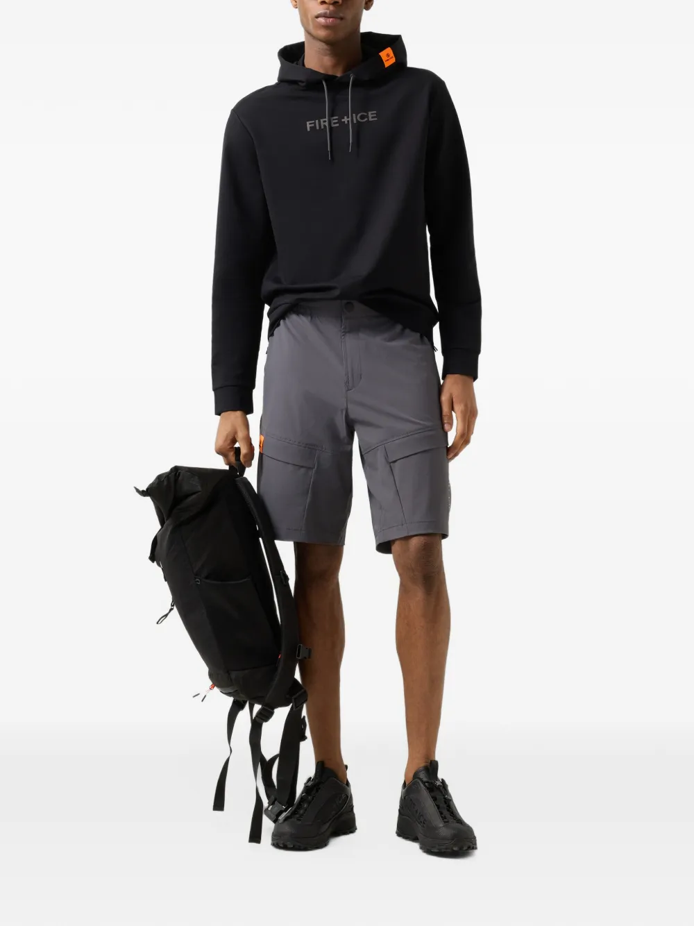 BOGNER FIRE+ICE Caleb ripstop shorts Grijs