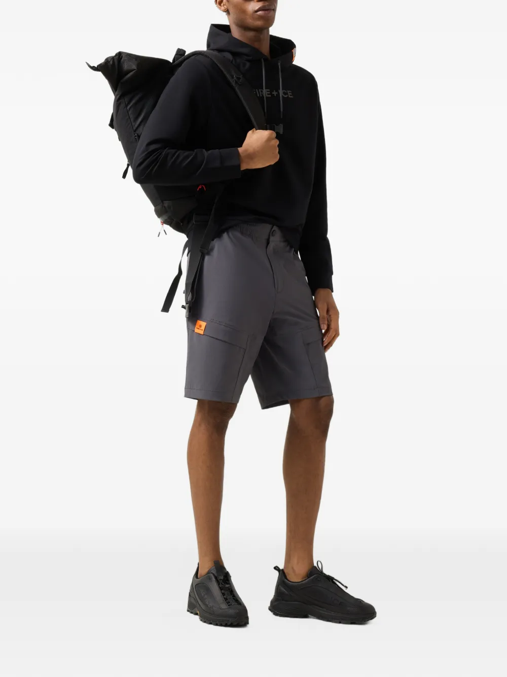 BOGNER FIRE+ICE Caleb ripstop shorts Grijs