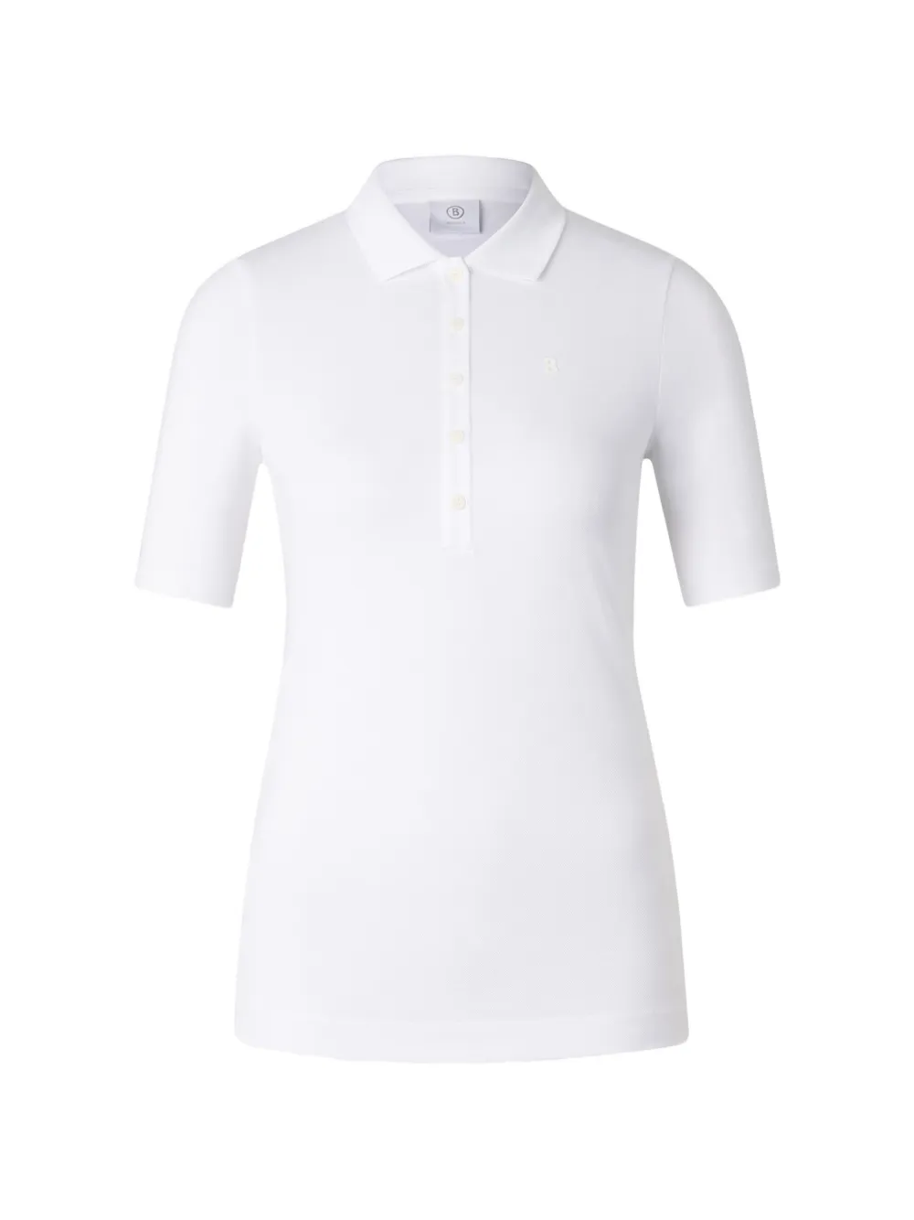 BOGNER Malika logo-print Polo-shirt Wit