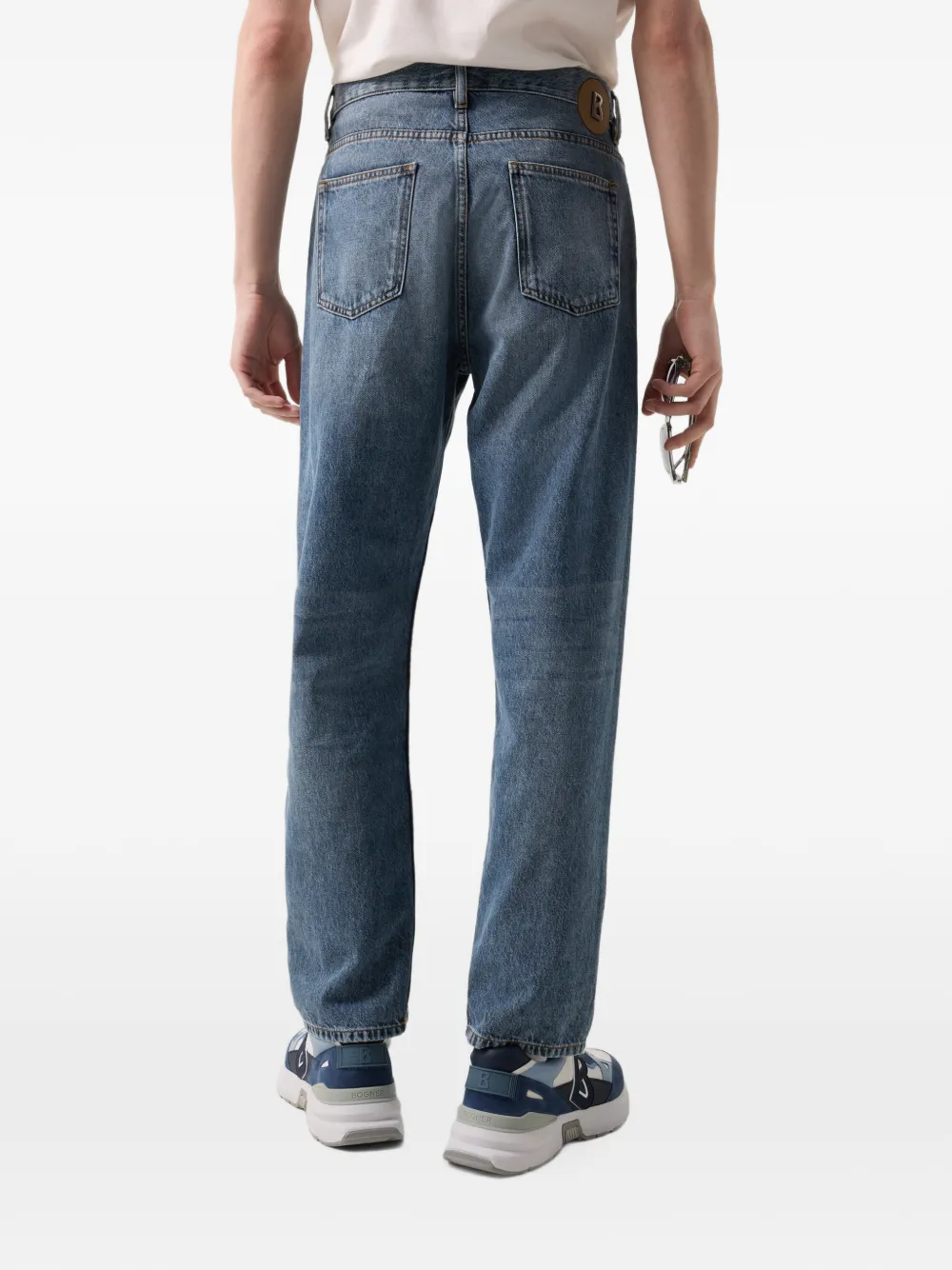 BOGNER Travis straight-fit jeans Blauw