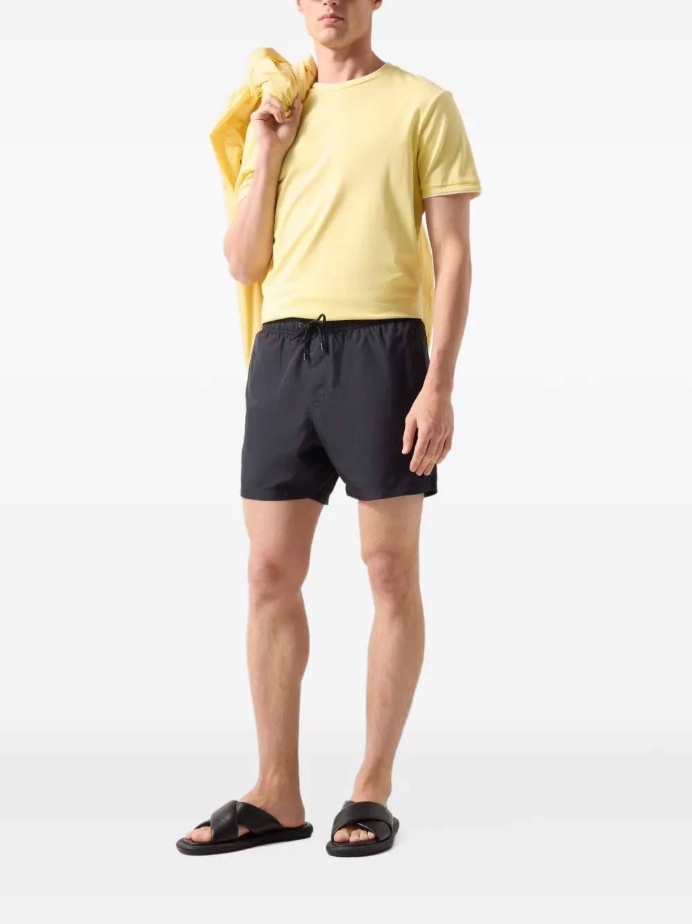 BOGNER Paul drawstring swim shorts Zwart