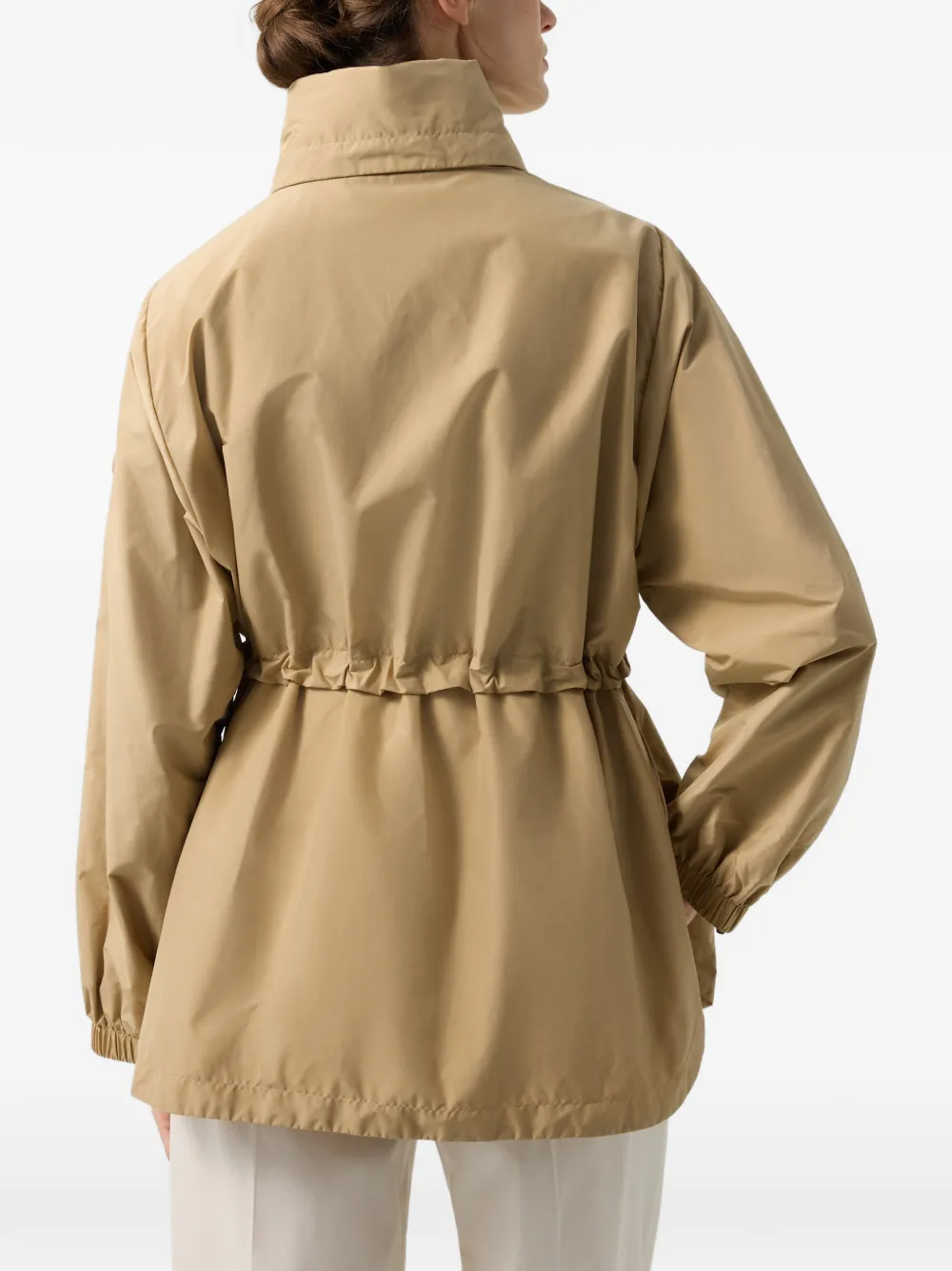 BOGNER Noelle drawstring fitted jacket Beige