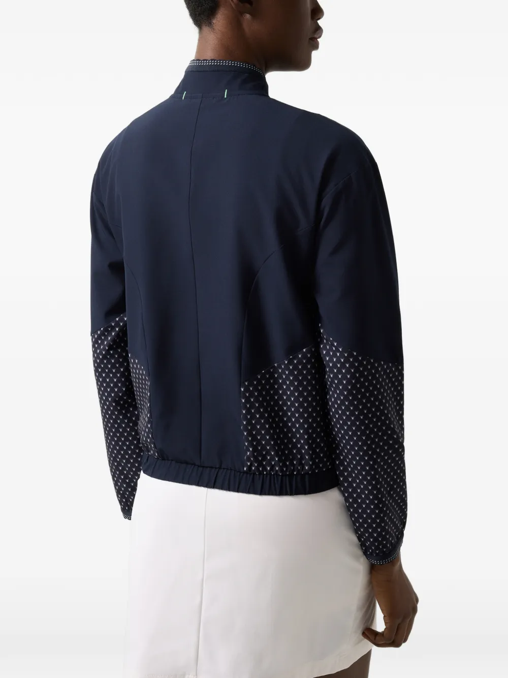 BOGNER Tonie patterned performance jacket Blauw