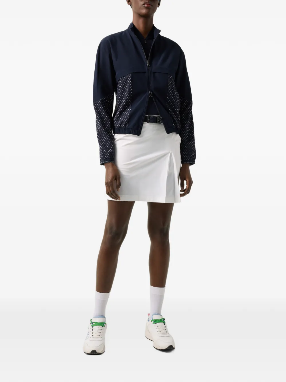 BOGNER Tonie patterned performance jacket Blauw