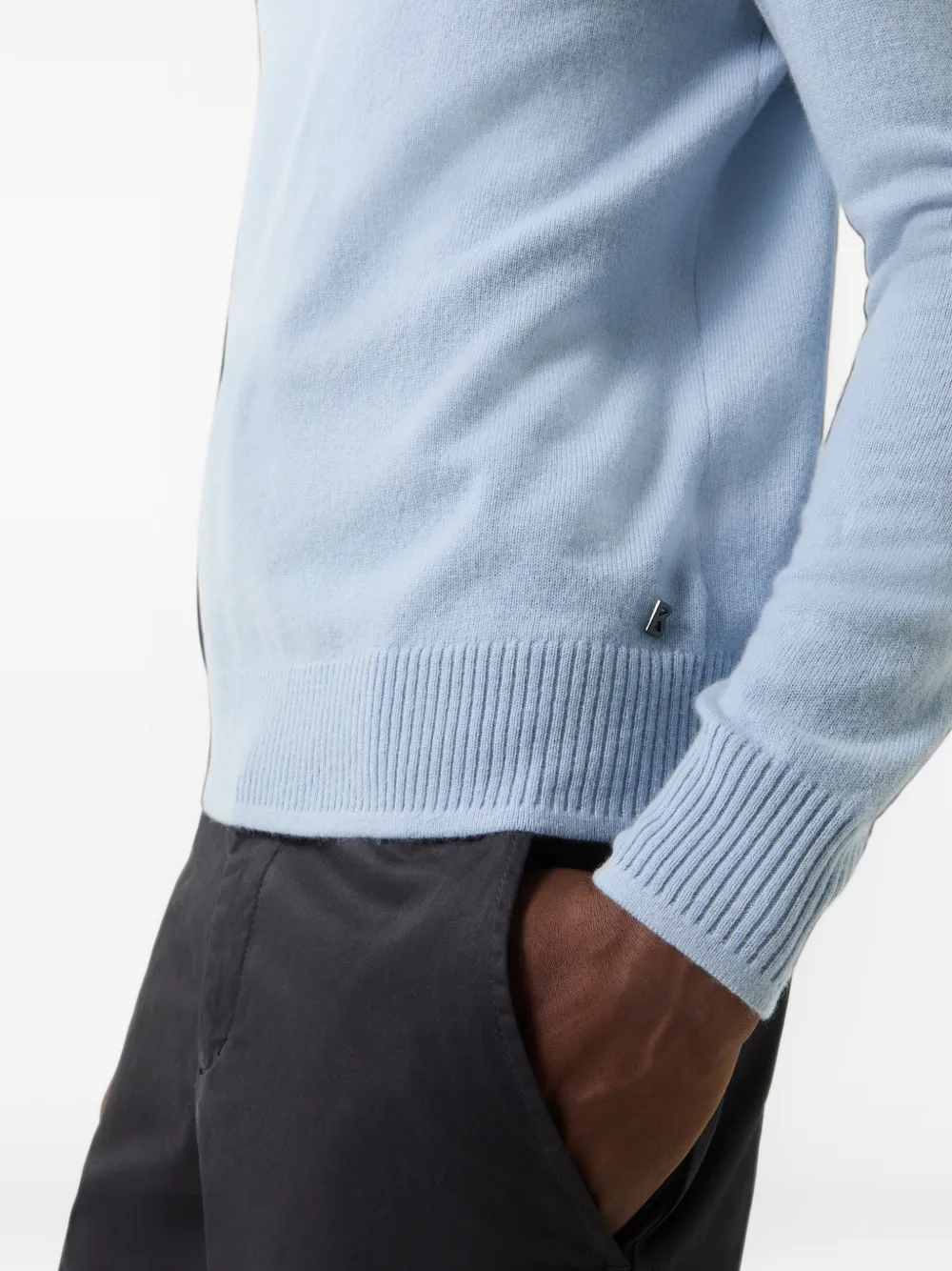 BOGNER Brendon cashmere sweater Blauw