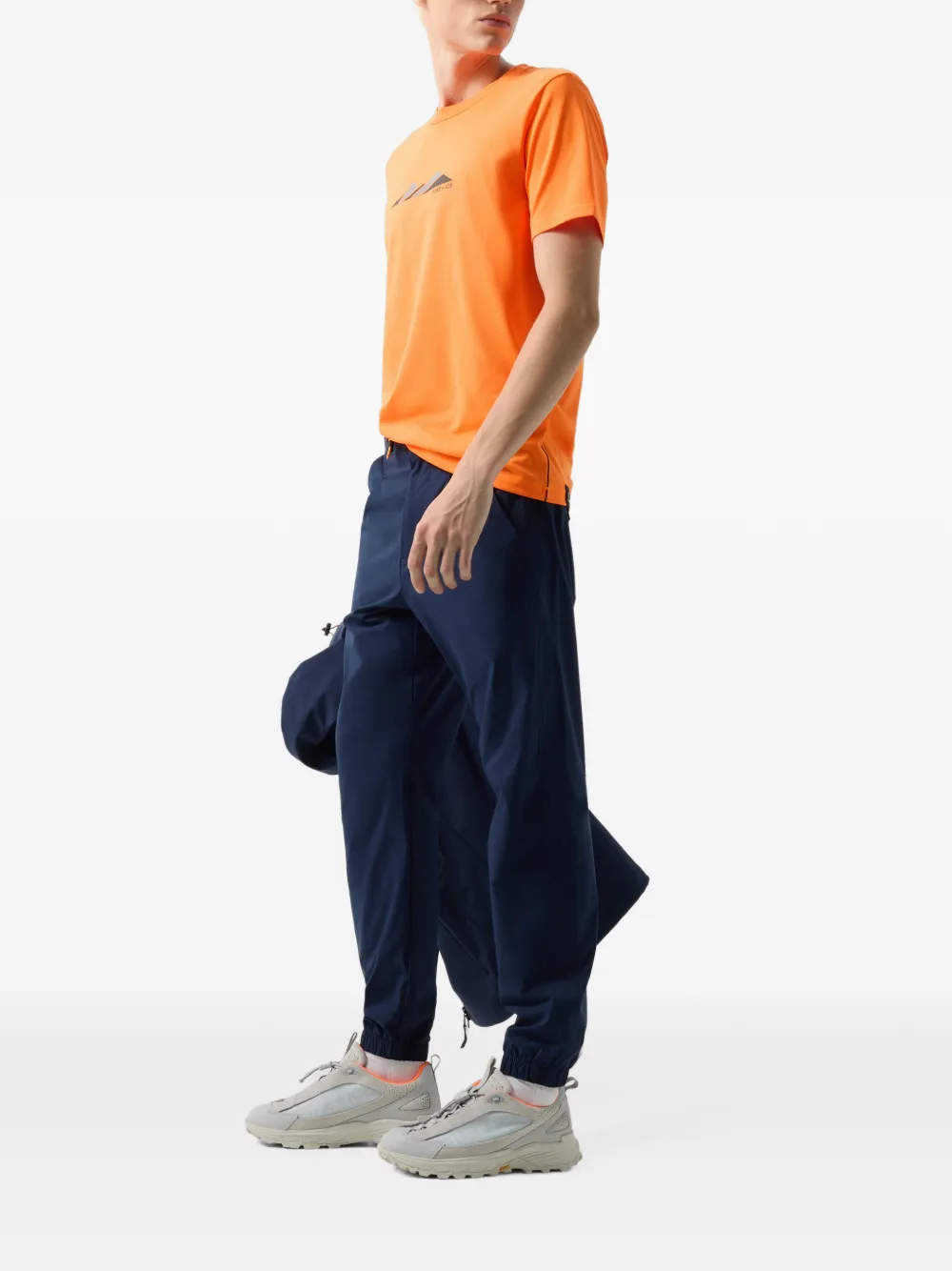 BOGNER FIRE+ICE Paco logo-print T-shirt Oranje