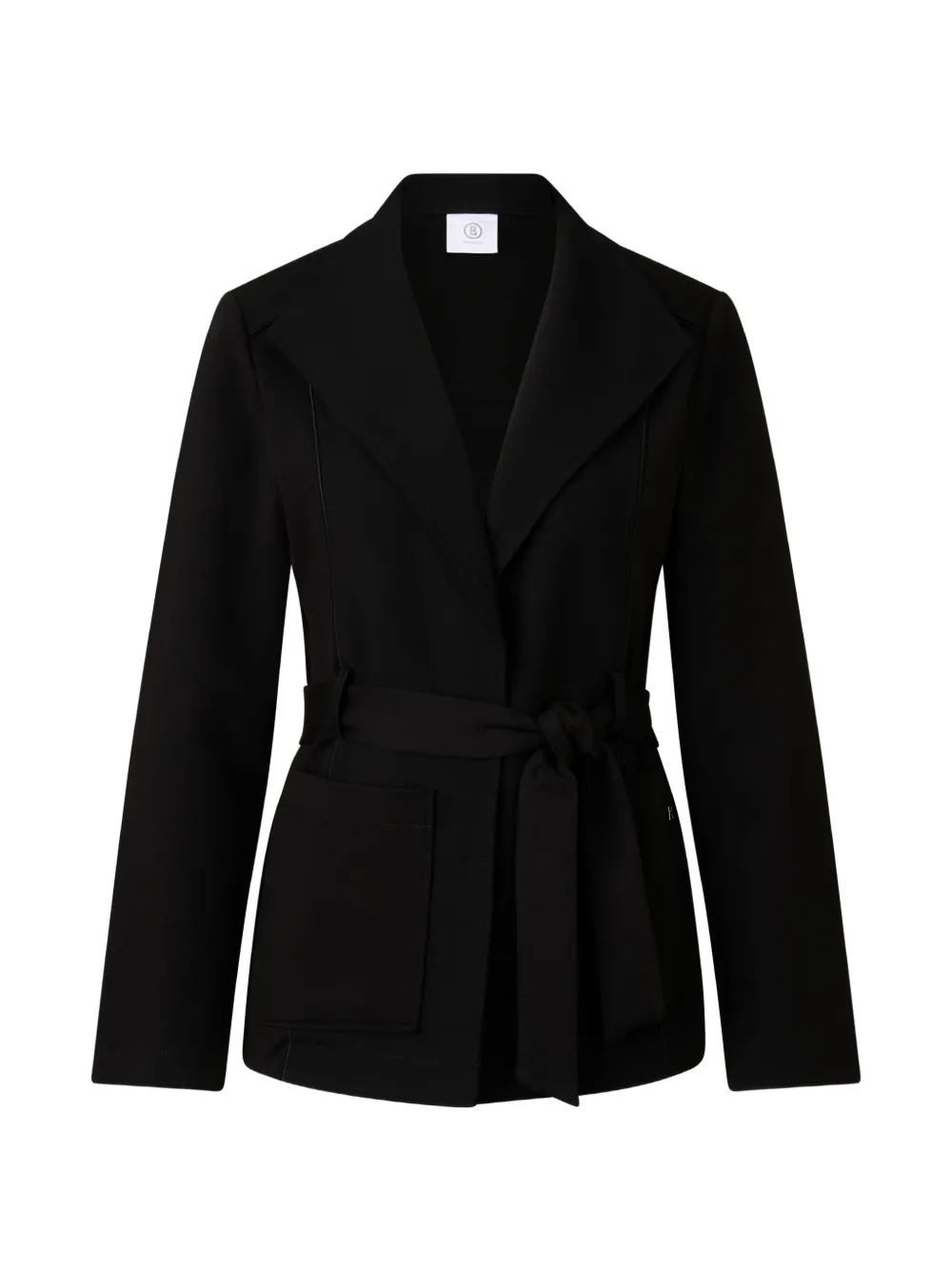 BOGNER Benisha Jersey-Blazer mit Gürtel - Schwarz