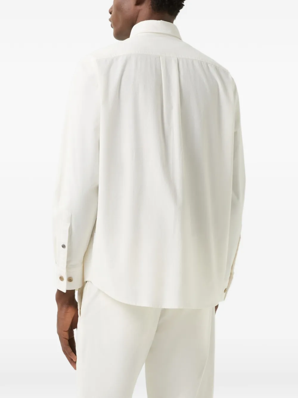 BOGNER Heiko corduroy button-down shirt Beige