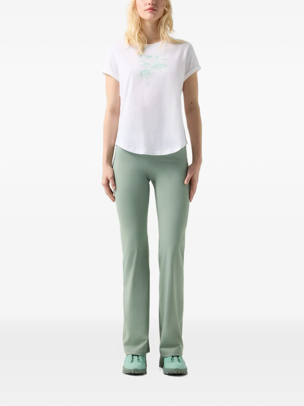 BOGNER FIRE+ICE Debra crew-neck T-shirt Wit