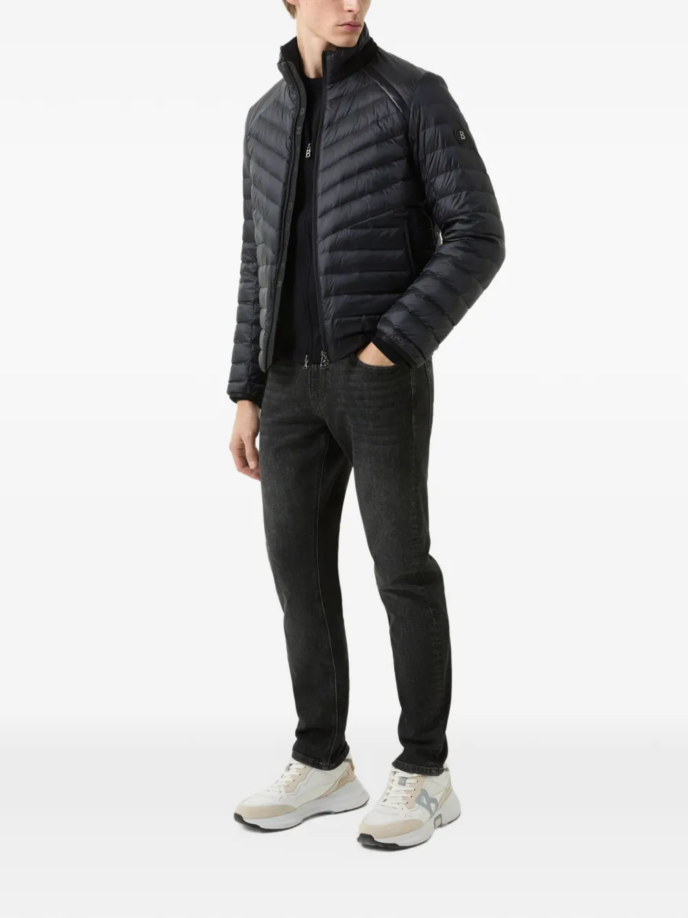 BOGNER Ole virgin wool sweater Blauw
